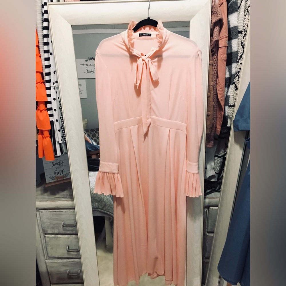 Shein blush dress